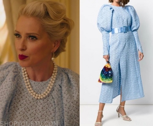 Katy Keene: Season 1 Episode 7 Gloria's Blue Lace Dress | Shop Your TV