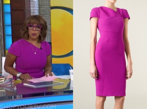 Gayle King Fashion, Clothes, Style and Wardrobe worn on TV Shows | Shop ...