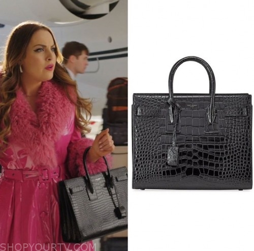 Louis Vuitton Dog Carrier Monogram Bag used by Fallon Carrington (Elizabeth  Gillies) as seen in Dynasty TV show wardrobe (Season 5 Episode 13)