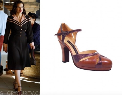 Peggy Carter Fashion Clothes Style And Wardrobe Worn On Tv Shows Shop Your Tv