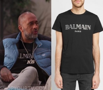 balmain t shirt celebrity