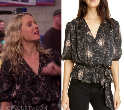 The Big Show Show: Season 1 Episode 7 Cassy's Floral Wrap Top | Shop ...