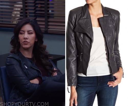 Brooklyn Nine-Nine: Season 7 Episode 11 Rosa's Black Leather Jacket ...