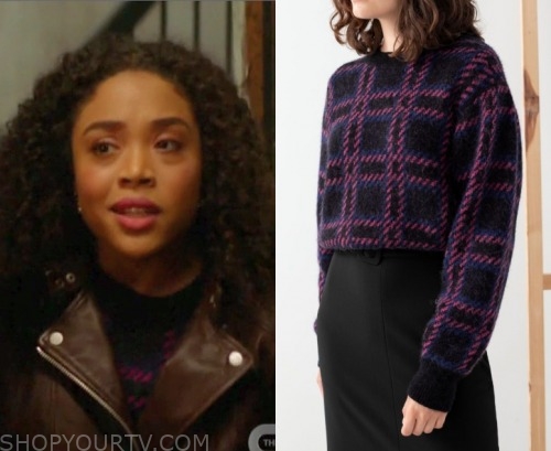 Katy Keene: Season 1 Episode 6 Didi's Plaid Sweater | Shop Your TV