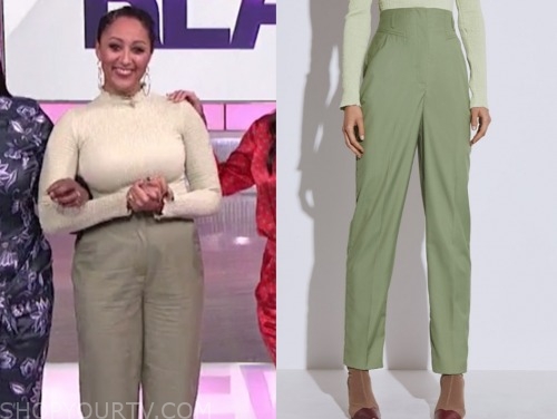 High Waist Trouser + Crop Top Combo - Andee Layne  Cropped outfits, Wide  pants outfit, High waisted trousers