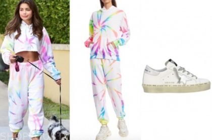 tie dye sweatshirts and sweatpants