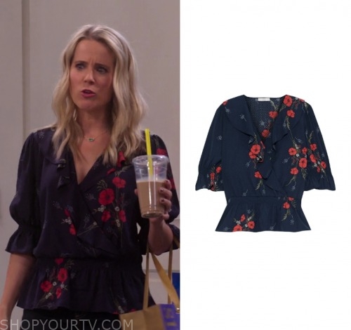 The Big Show Show: Season 1 Episode 3 Cassy's Floral Ruffle Blouse ...