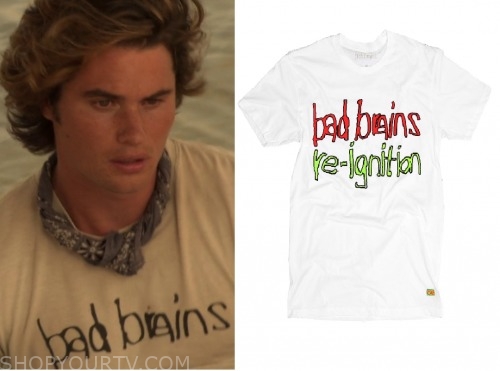 Bad Brains T-shirt John B, Outer Banks Inspired Graphic Tee Punk