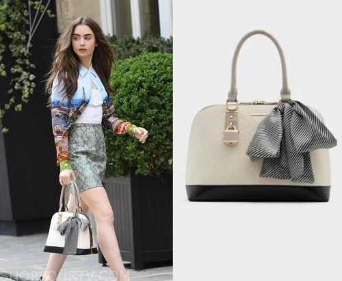 Emily in Paris: Season 1 Episode 4 Emily's Flap Bag with Small Purse