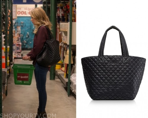 Dead To Me: Season 2 Episode 3 Jen's Quilted Tote Bag | Shop Your TV