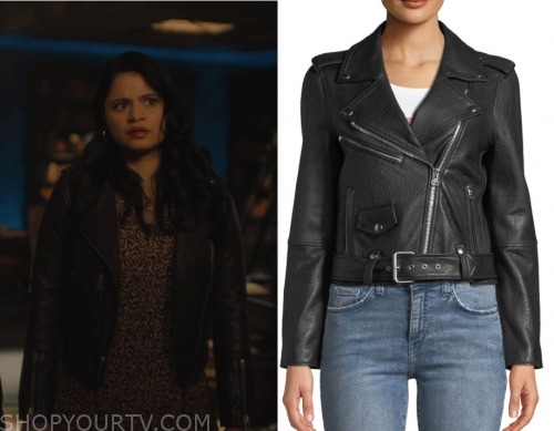 Charmed: Season 2 Episode 17 Mel's Black Leather Jacket | Shop Your TV