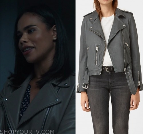 FBI - Most Wanted: Season 1 Episode 12 Sheryll's Grey Leather Jacket ...