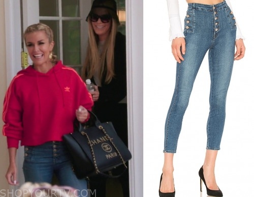 RHONYC: Season 12 Episode 2 Tinsley's Button Crotch Skinny Jeans | Shop ...