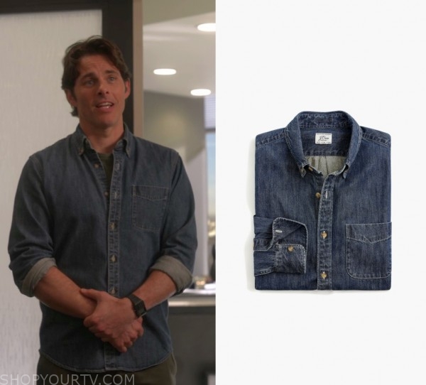 Dead To Me: Season 2 Episode 2 Ben's Denim Shirt | Shop ...