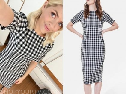 holly willoughby gingham dress