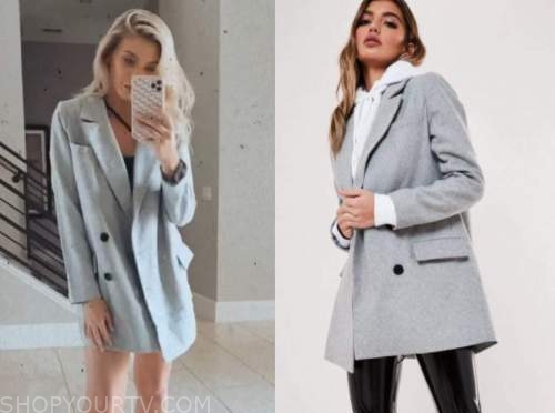 The Bachelor: Instagram Haley Ferguson's Grey Blazer | Shop Your TV