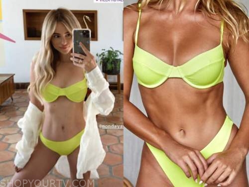 The Bachelor Instagram Amanda Stanton s Lime Green Bikini Shop