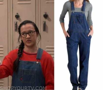 frankie grace denim overalls