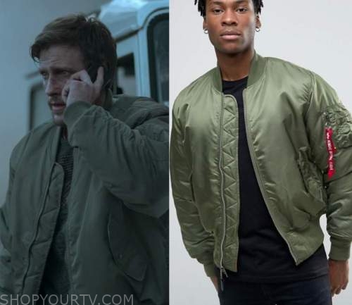 Absentia: Season 3 Episode 8 Nick's Green Bomber Jacket | Shop Your TV