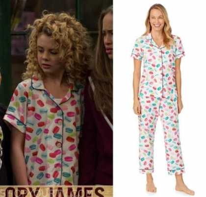 Bunk'd: Season 4 Episode 29 Destiny's Macaron Pajamas | Shop Your TV