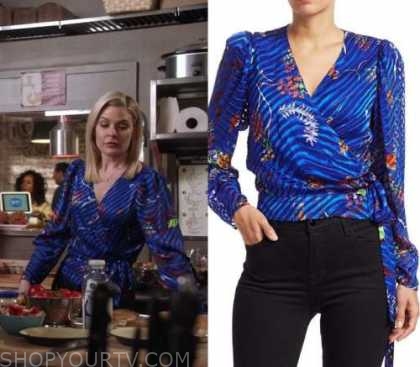 Good Witch: Season 6 Episode 10 Stephanie's Wrap Blouse ...