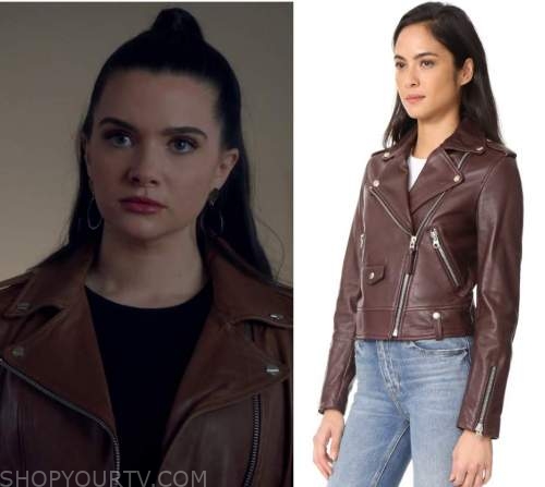 The Bold Type: Season 4 Episode 16 Jane's Dark Brown Leather Jacket ...