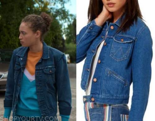 The Stranger: Season 1 Episode 4 Daisy's Denim Jacket | Shop Your TV