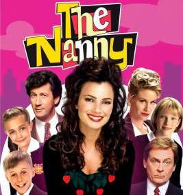 the nanny striped dress