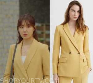 Dinner Mate: Season 1 Woo Do-Hee's Yellow Blazer | Fashion, Clothes ...