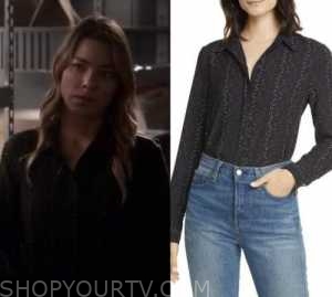 Lucifer: Season 5 Episode 8 Chloe’s Dot Blouse | Shop Your TV