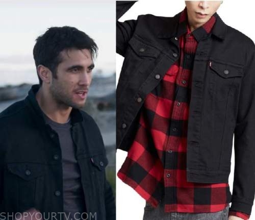 Home and Away: August 2020 Black Denim Jacket | Shop Your TV