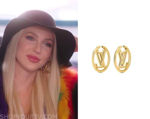 Louis Vuitton Baby Louise Earrings Gold