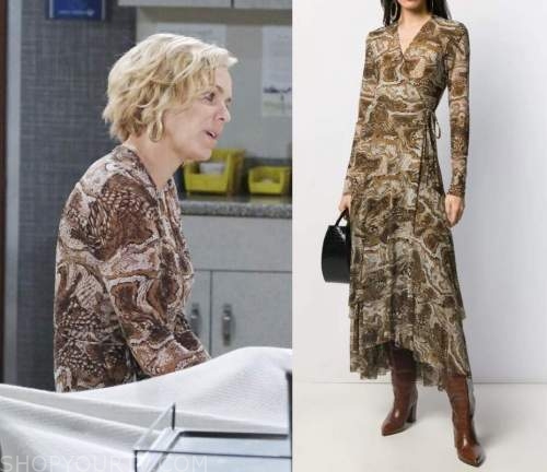 Days Of Our Lives: August 2020 Nicole's Snake Print Dress | Shop Your TV