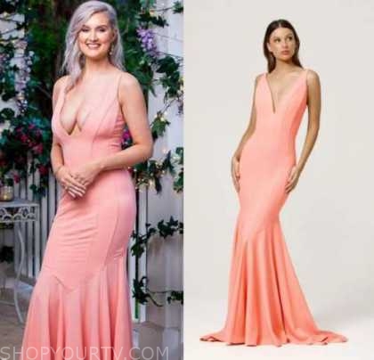 The Bachelor (AU): Season 8 Episode 6 Rosemary's Pink Gown | Shop Your TV