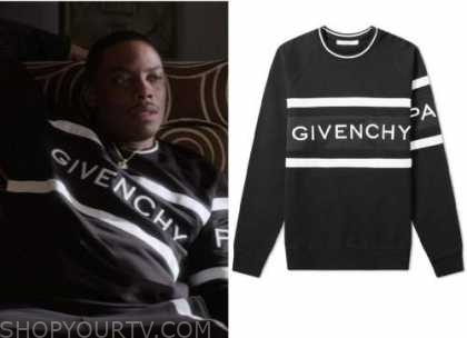 Power Book Ii Ghost Season 1 Episode 3 Black White Givenchy Sweater Shop Your Tv