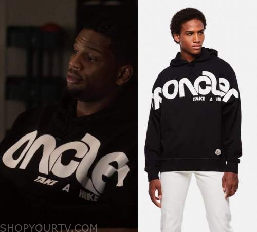 Power Book II Ghost: Season 1 Episode 3 Black Moncler Hoodie