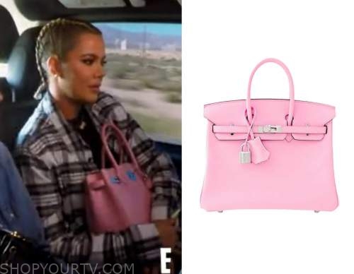 Just Can't Get Enough: Khloé Kardashian Loves Her Colorful Hermès Birkins -  PurseBlog