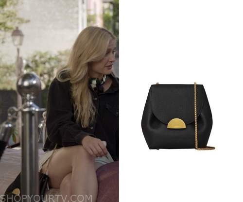 Polene Numero Un Mini worn by Camille Razat as seen in Emily in Paris  (S01E05)