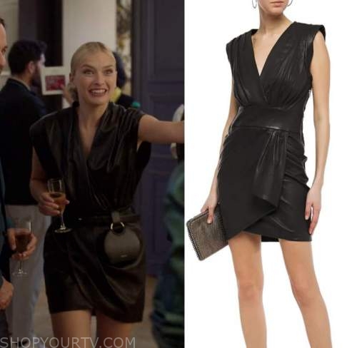 Emily in Paris: Season 1 Episode 5 Camille's Black Flap Bag