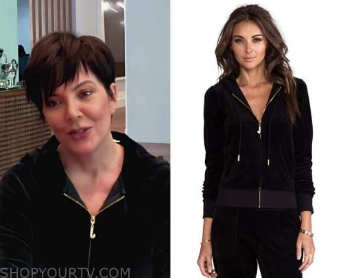 Keeping Up With The Kardashians Season 19 Episode 6 Kris J Zip Hoodie Shop Your Tv