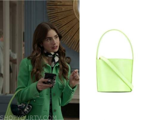 Emily in Paris: Season 2 Episode 4 Emily's Green Mini Bag