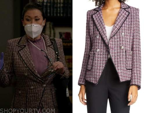 All Rise: Season 2 Episode 1 Sherri's Tweed Blazer | Shop Your TV