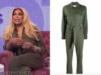 wendy williams denim jumpsuit