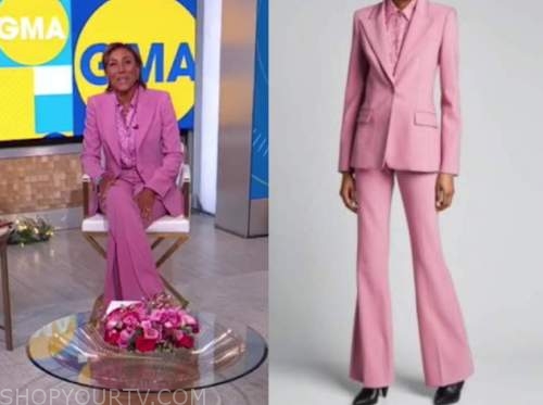 Good Morning America: December 2020 Robin Roberts's Pink Blazer