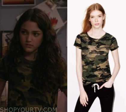 B Positive: Season 1 Episode 3 Maddie's Camo Tee | Shop Your TV