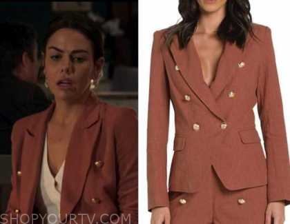 Home and Away: November 2020 Mackenzie's Rust Blazer | Shop Your TV