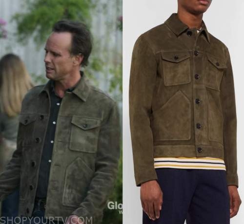 The Unicorn: Season 2 Episode 3 Wade's Suede Green Jacket | Shop Your TV