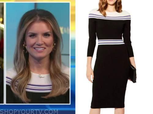 Fox and Friends: December 2020 Jillian Mele's Striped Colorblock Knit ...