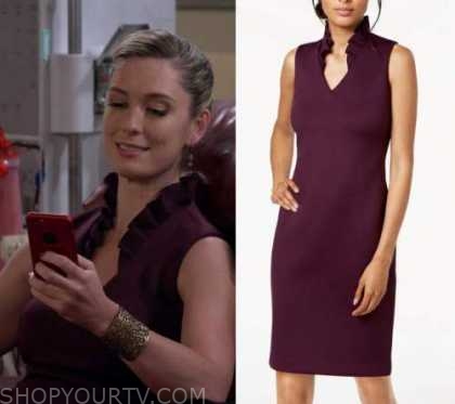 B Positive: Season 1 Episode 5 Samantha's Ruffled Dress | Shop Your TV