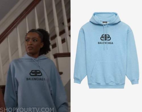 Power Book II – Ghost: Season 1 Episode 6 Monet's LV Print Tracksuit Set